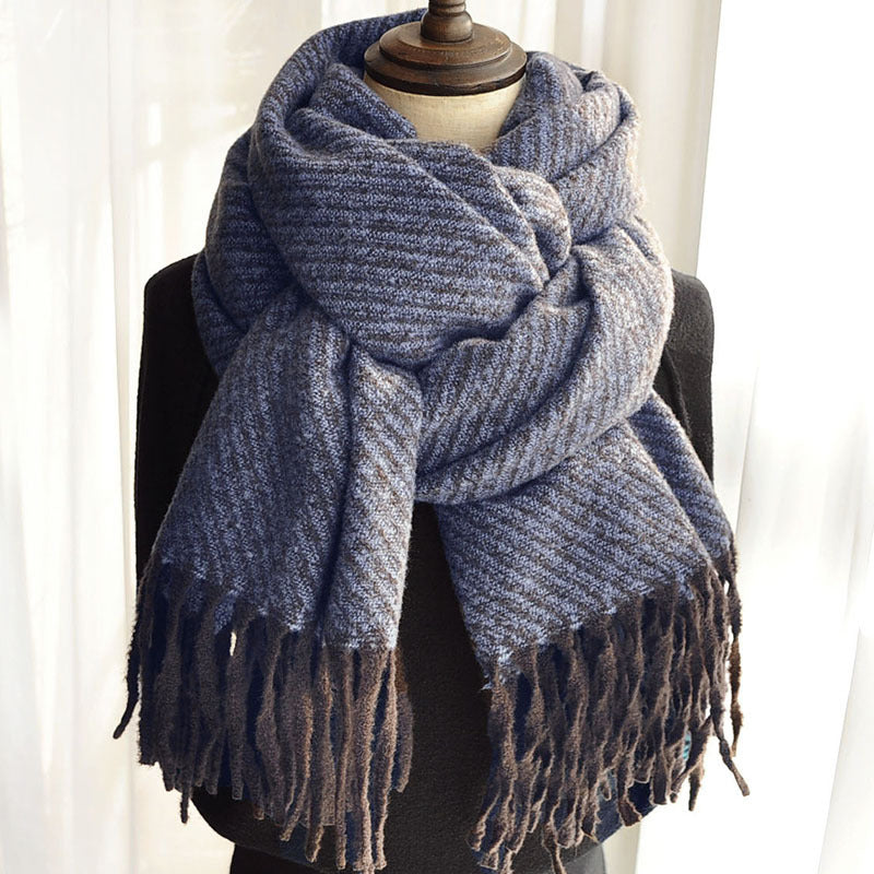 Harmony | Womens Mid Length Winter Scarf Soft Warm Gradient Shawl Wrap
