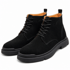 Harold | Mens Leather Ankle Boots Vintage Lace Up Casual Footwear