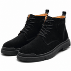 Harold | Mens Leather Ankle Boots Vintage Lace Up Casual Footwear