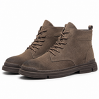 Harold | Mens Leather Ankle Boots Vintage Lace Up Casual Footwear