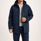 Heath | Mens Waterproof Windproof Snowboard Winter Ski Jacket, Navy