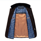 Hector | Mens Fleece Lined Fur Collar Winter Jacket