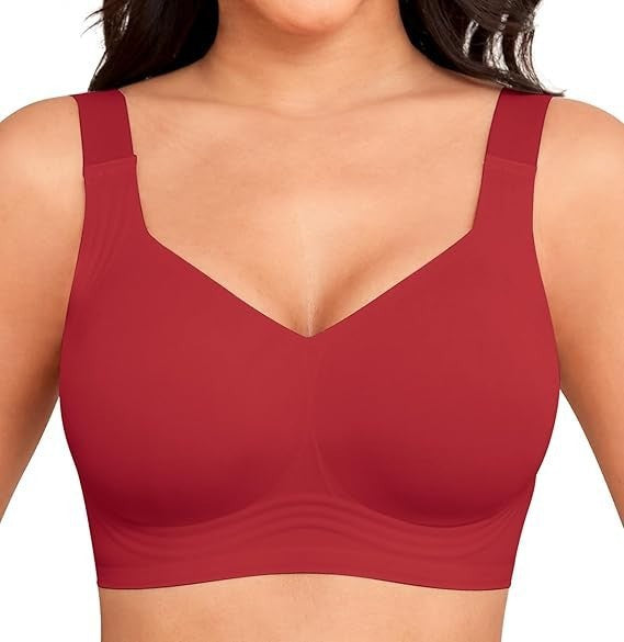 Helen | Womens Wireless Seamless Full Coverage Comfort Bra Lingerie