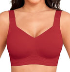 Helen | Womens Wireless Seamless Full Coverage Comfort Bra Lingerie