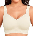 Helen | Womens Wireless Seamless Full Coverage Comfort Bra Lingerie