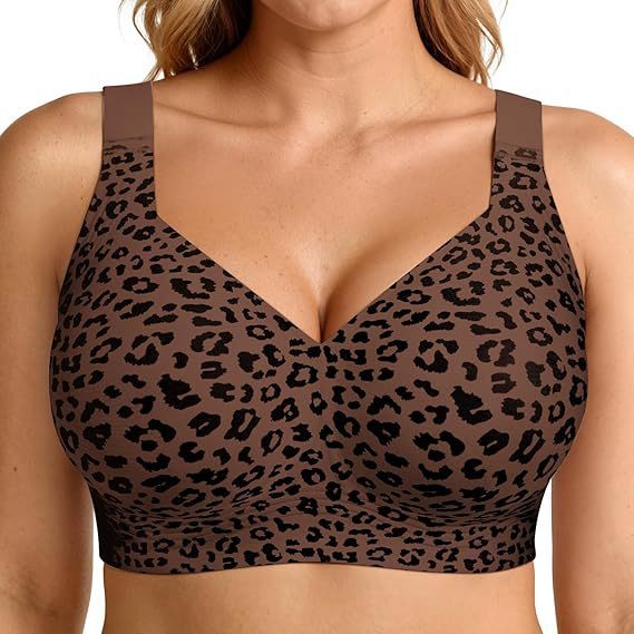 Helen | Womens Wireless Seamless Full Coverage Comfort Bra Lingerie