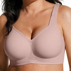 Helen | Womens Wireless Seamless Full Coverage Comfort Bra Lingerie
