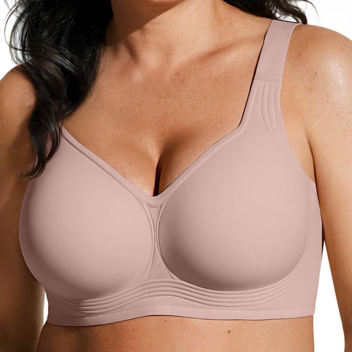 Helen | Womens Wireless Seamless Full Coverage Comfort Bra Lingerie