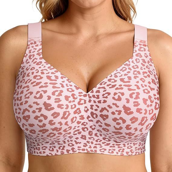 Helen | Womens Wireless Seamless Full Coverage Comfort Bra Lingerie