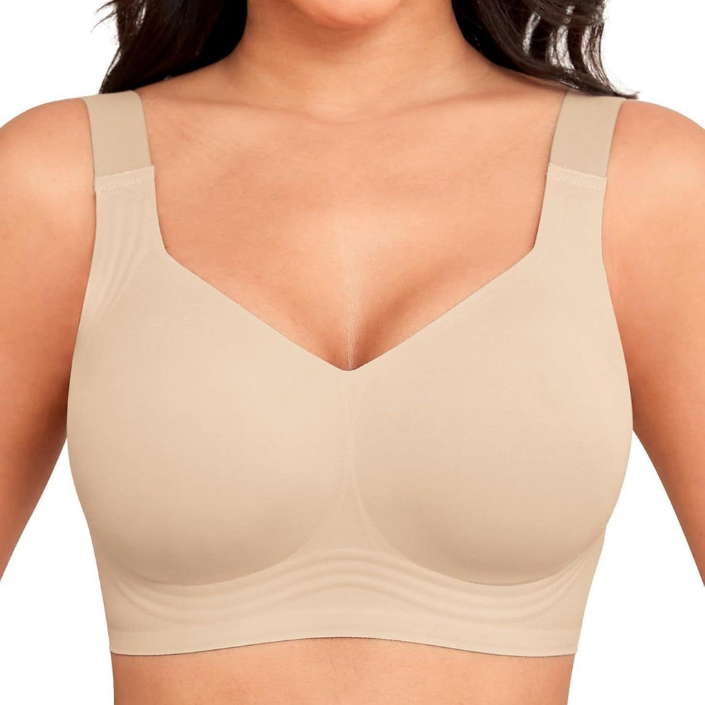 Helen | Womens Wireless Seamless Full Coverage Comfort Bra Lingerie