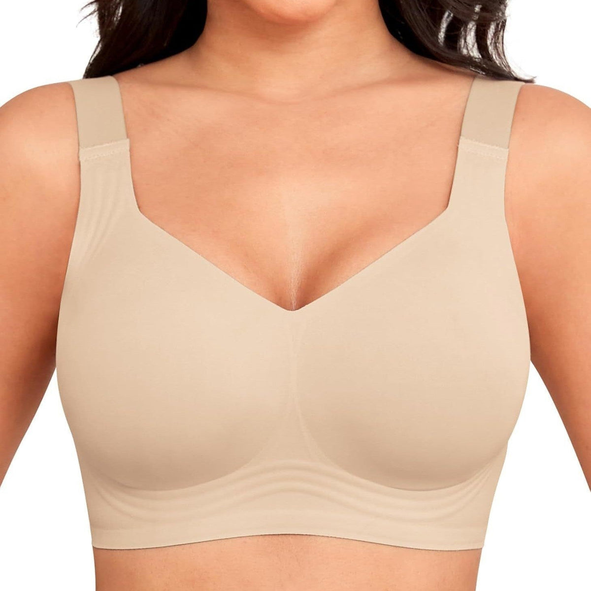 Helen | Womens Wireless Seamless Full Coverage Comfort Bra Lingerie