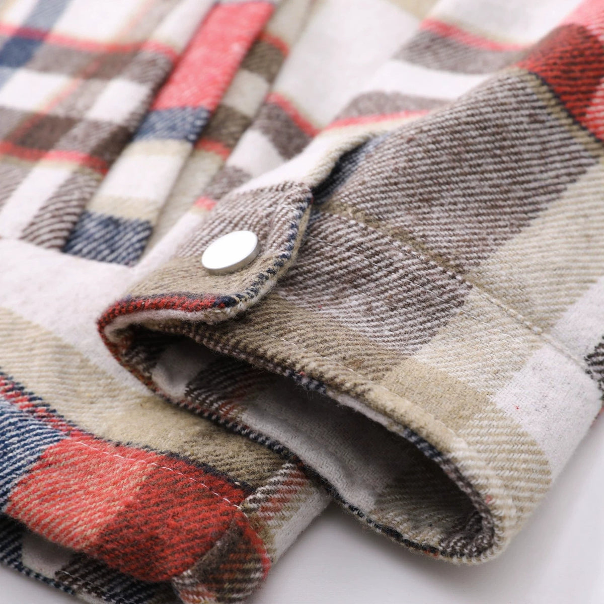 Holden | Mens Plaid Colorblock Full Zip Up Winter Overshirt Shirt Jacket