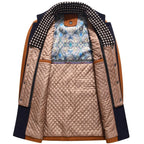 Hollis | Mens Wool Blend Scarf Collar Winter Coat