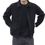 Hugo | Mens Black Denim Workwear Jacket Overshirt
