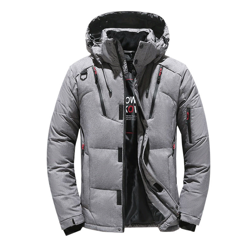 Ike | Mens Hooded Padded Warm Winter Puffer Coat Outdoor Jacket