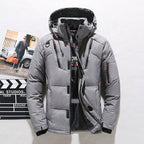 Ike | Mens Hooded Padded Warm Winter Puffer Coat Outdoor Jacket