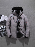 Ike | Mens Hooded Padded Warm Winter Puffer Coat Outdoor Jacket