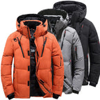 Ike | Mens Hooded Padded Warm Winter Puffer Coat Outdoor Jacket