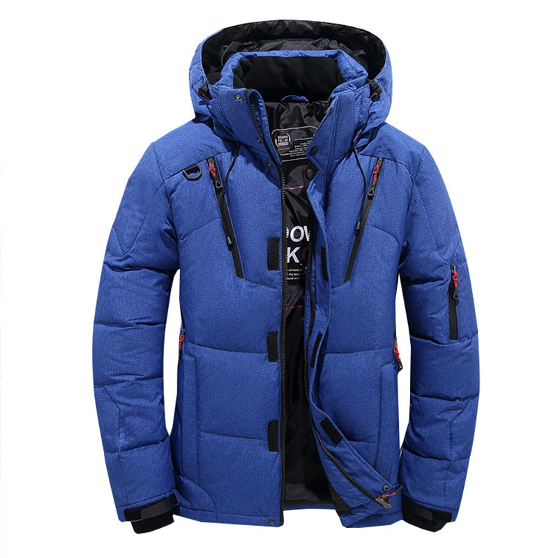 Ike | Mens Hooded Padded Warm Winter Puffer Coat Outdoor Jacket