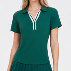 Ilene | Womens Tennis Golf Skort Polo Two Piece Activewear Outfit Set
