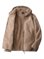 Imogen | Womens Hooded Fleece Zip Warm Casual Sweatshirt Shirt - 2