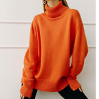 Ingrid | Womens Turtleneck Knitted Jumper - 2