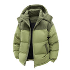 Ira | Mens Padded Fleece Lined Winter Warm Quilted Puffer Jacket - 2