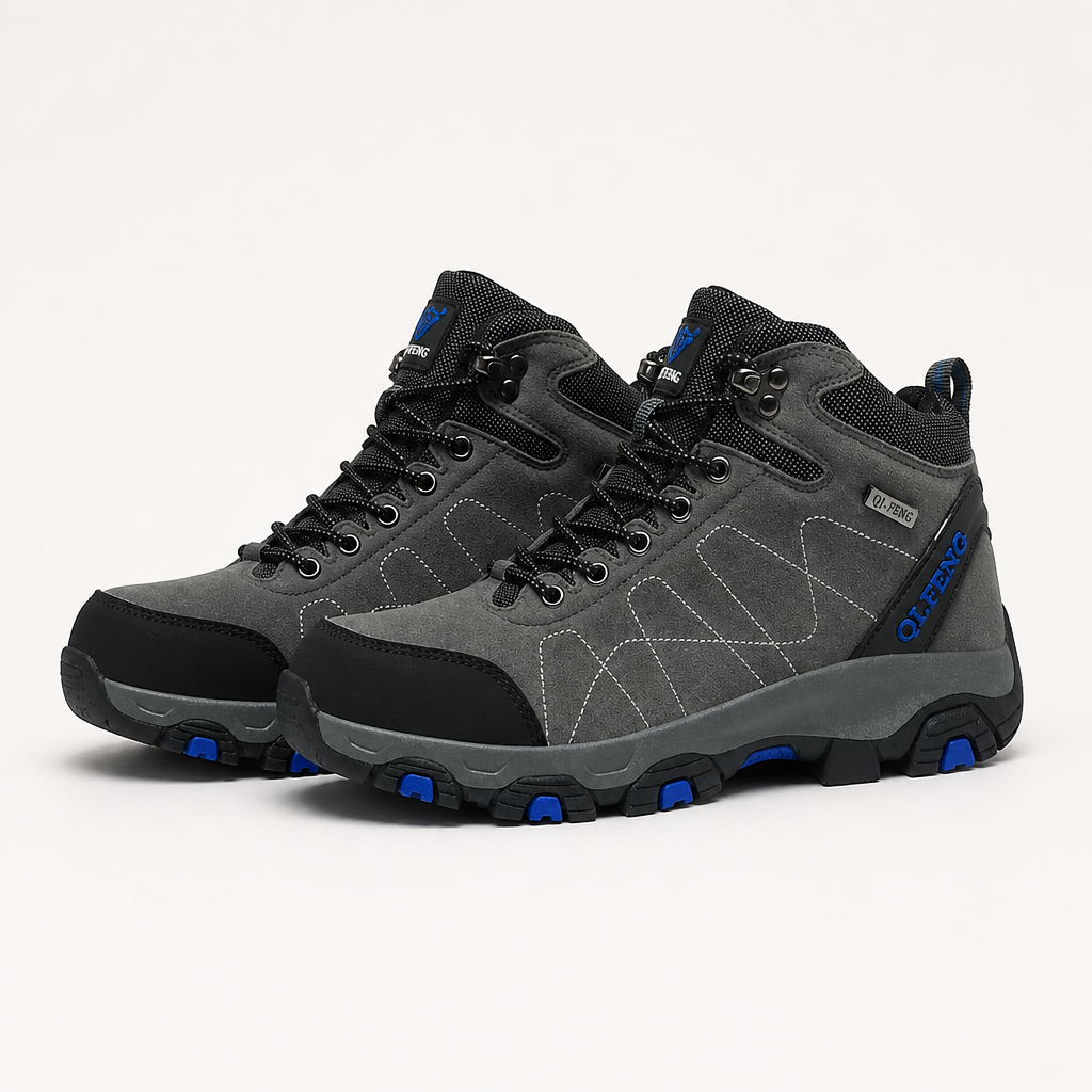 Jaime | Womens Waterproof Fleece Lined Non Slip Winter Snow Boots, Grey