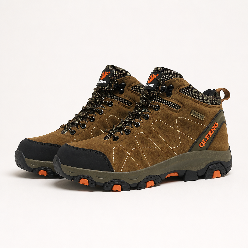 Jaime | Womens Waterproof Fleece Lined Non Slip Winter Snow Boots, Brown