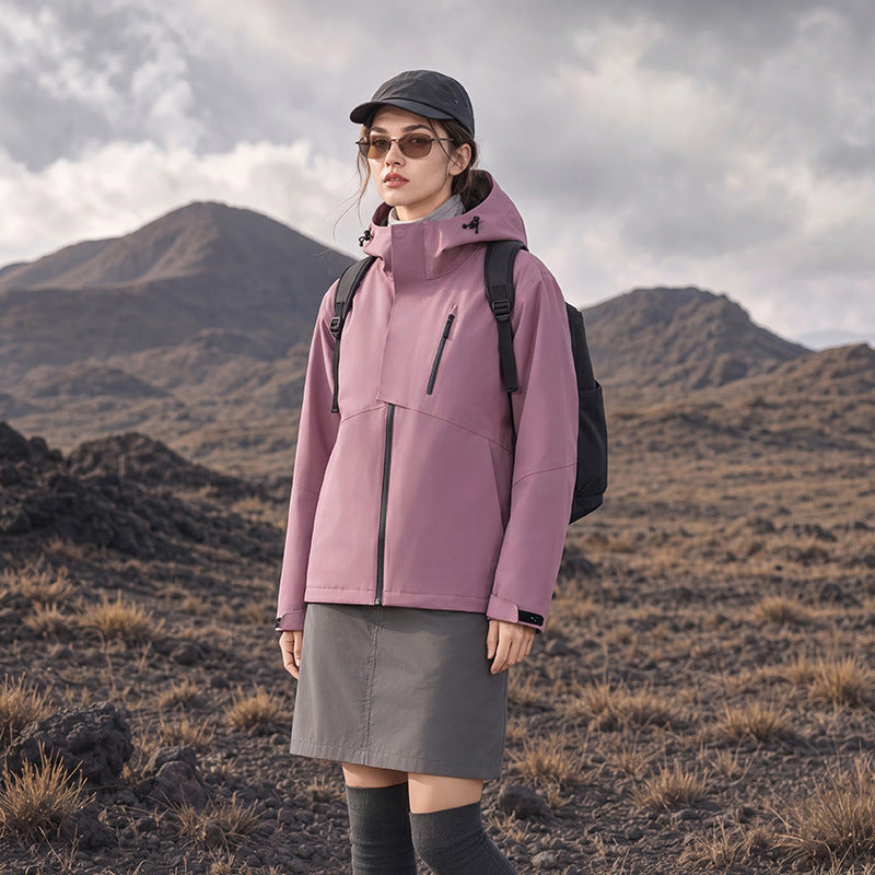 Janae | Womens Waterproof Windproof Outdoor Softshell Jacket