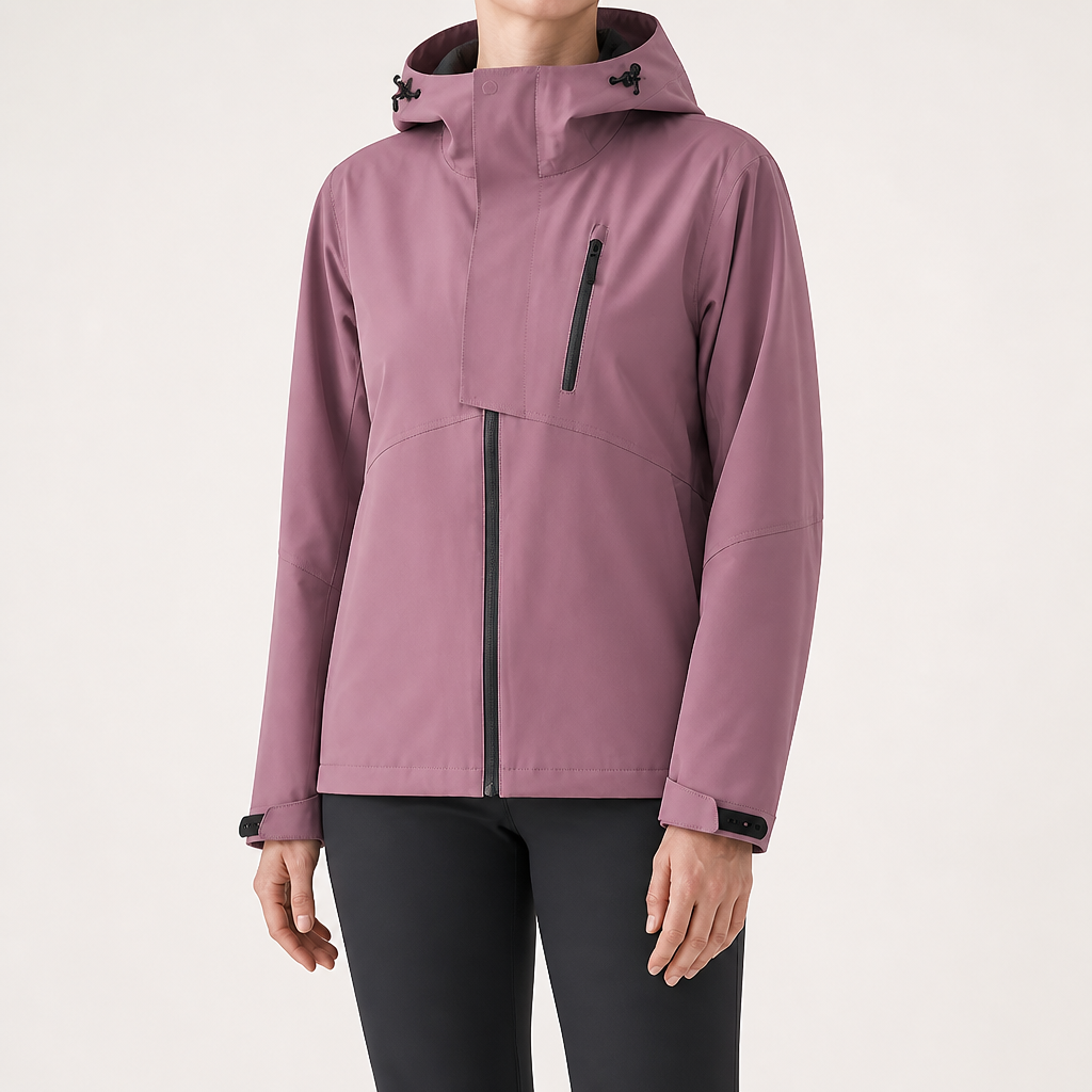 Janae | Womens Waterproof Windproof Outdoor Softshell Jacket, Purple