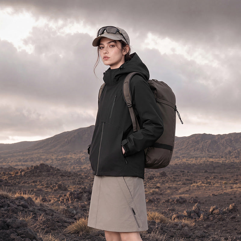 Janae | Womens Waterproof Windproof Outdoor Softshell Jacket