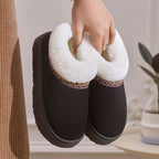 Janet | Womens Fluffy Fuzzy Memory Foam Warm Winter Indoor House Slippers Shoes