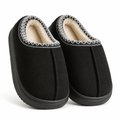 Janet | Womens Fluffy Fuzzy Memory Foam Warm Winter Indoor House Slippers Shoes