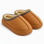 Janet | Womens Fluffy Fuzzy Memory Foam Warm Winter Indoor House Slippers Shoes