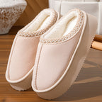 Janet | Womens Fluffy Fuzzy Memory Foam Warm Winter Indoor House Slippers Shoes