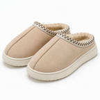 Janet | Womens Fluffy Fuzzy Memory Foam Warm Winter Indoor House Slippers Shoes