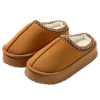 Janet | Womens Fluffy Fuzzy Memory Foam Warm Winter Indoor House Slippers Shoes