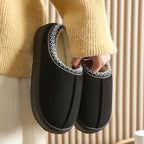 Janet | Womens Fluffy Fuzzy Memory Foam Warm Winter Indoor House Slippers Shoes