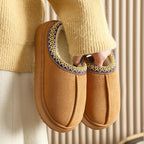 Janet | Womens Fluffy Fuzzy Memory Foam Warm Winter Indoor House Slippers Shoes