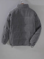 Jarvis | Mens Corduroy Padded Winter Soft Shell Jacket - 4