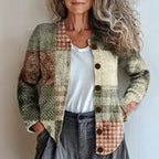 Jasmine | Womens 3D Textured Knit Cardigan Button Front Sweater Coat