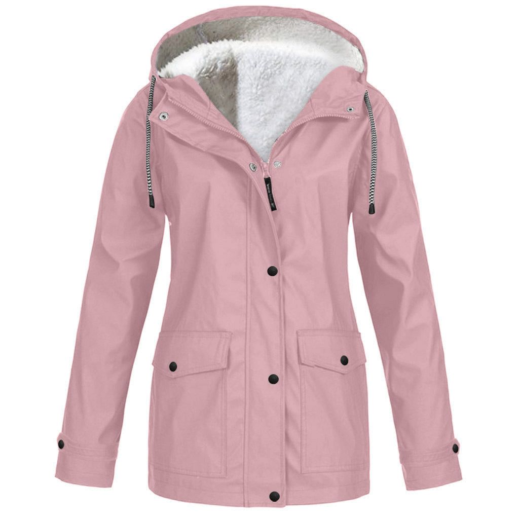 Jeannie | Womens Thick Fleece Hoodie Plus Size Longline Pullover Sweatshirt