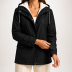 Jeannie | Womens Thick Fleece Hoodie Plus Size Longline Pullover Sweatshirt, Black