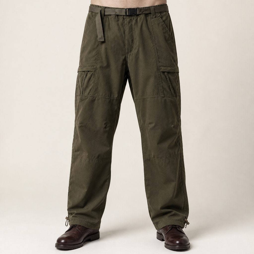 Jeffrey | Mens Waterproof Quick Dry Outdoor Walking Hiking Pants, Army Green 3