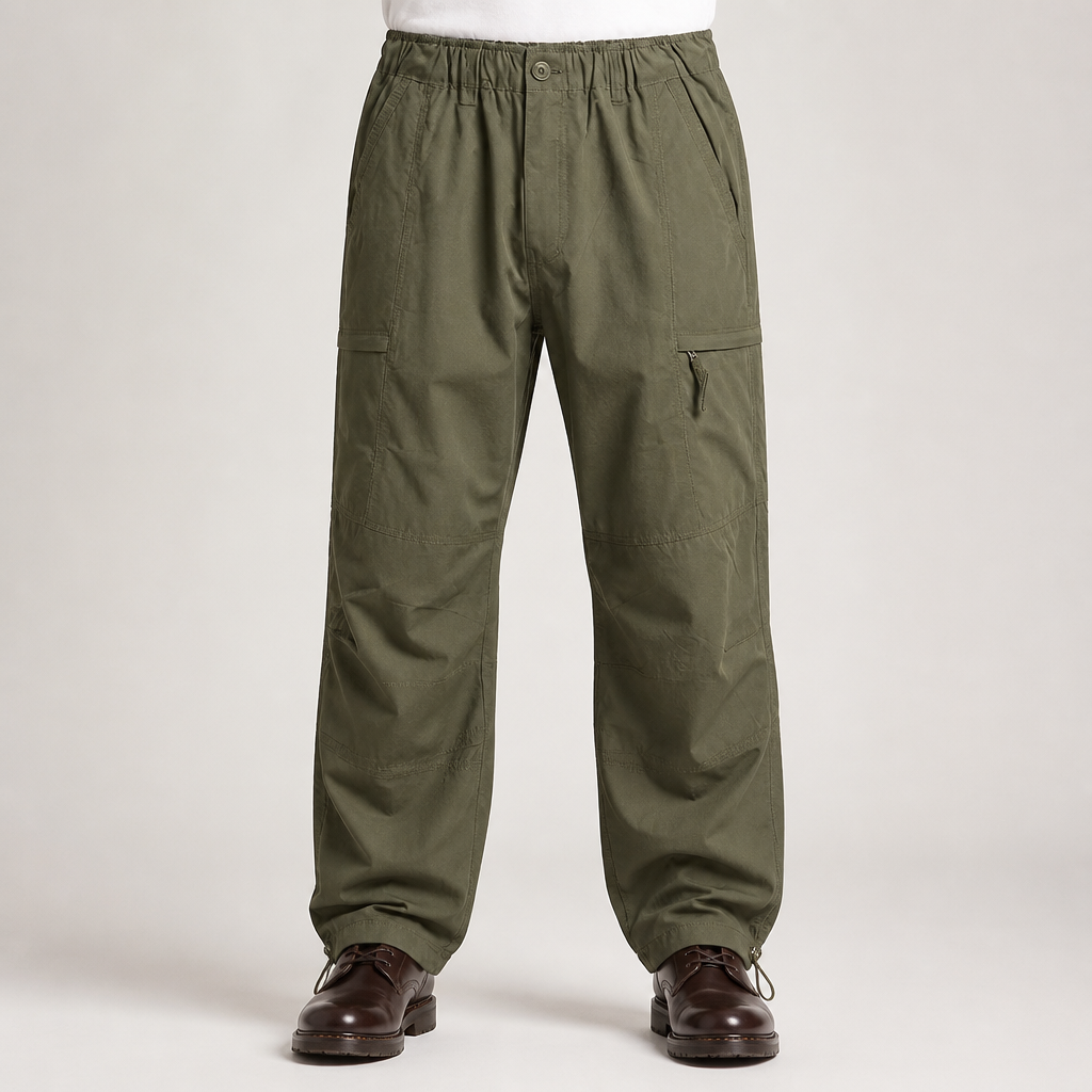 Jeffrey | Mens Waterproof Quick Dry Outdoor Walking Hiking Pants, Army Green
