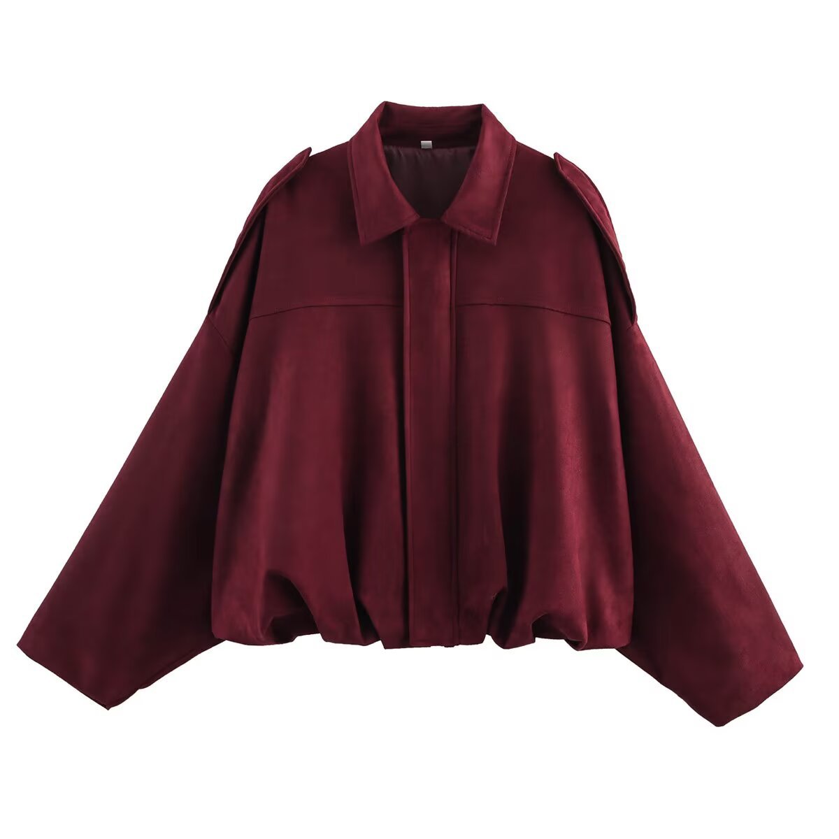 Jessica | Womens Suede Bomber Jacket Aviator Zip Up Outerwear