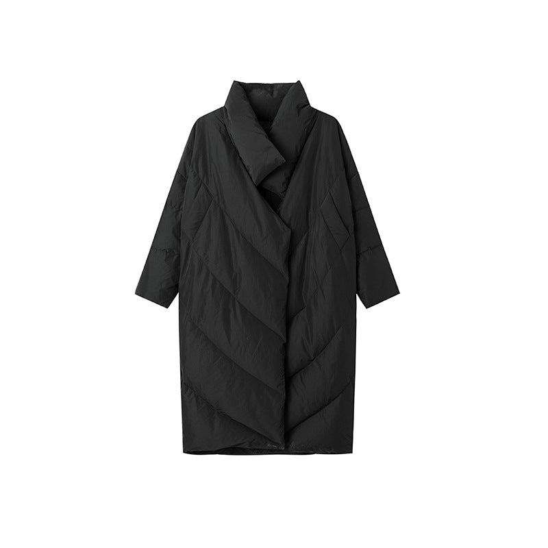 Joelle | Womens Long Puffer Coat Longline Padded Warm Winter Outerwear