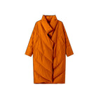 Joelle | Womens Long Puffer Coat Longline Padded Warm Winter Outerwear