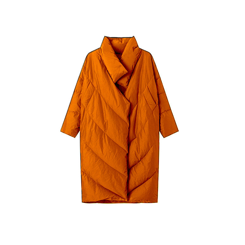 Joelle | Womens Long Puffer Coat Longline Padded Warm Winter Outerwear
